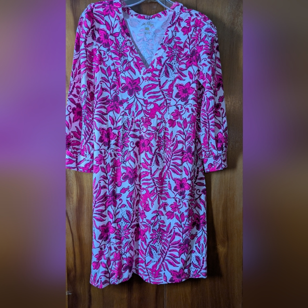 NWT Lilly Pulitzer Cass Floral Dress